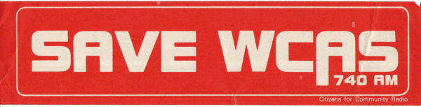 wcas bumper sticker